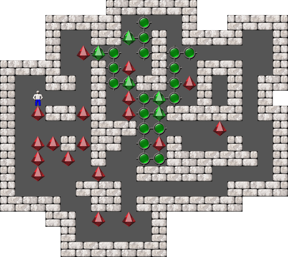 Sokoban Thinking Rabbit Arranged level 520